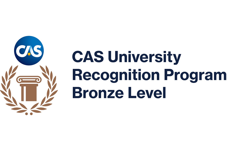 CAS University Recognition Program Logo