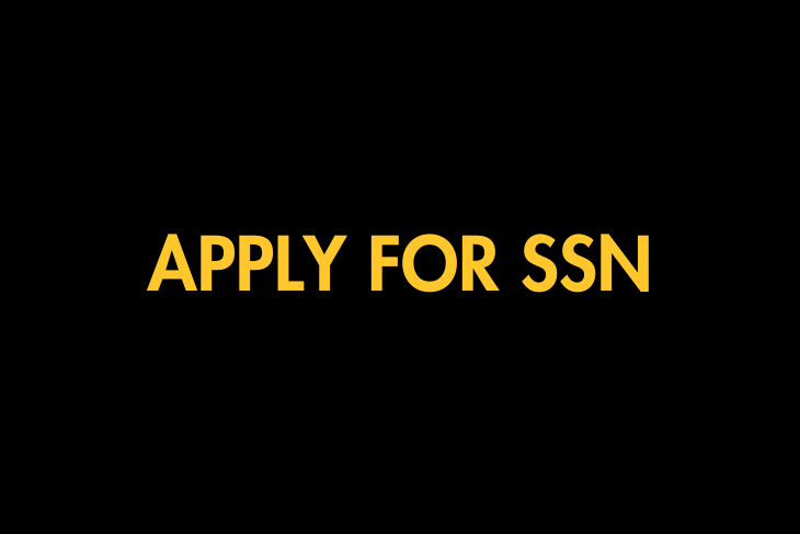 APPLY FOR AN SSN