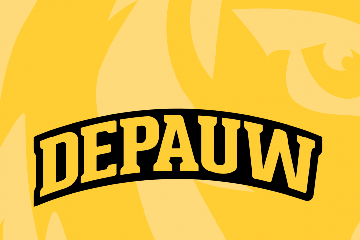 Gold Tiger Logo - DePauw Logo
