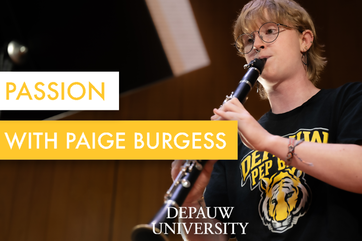 Video still of Paige Burgess