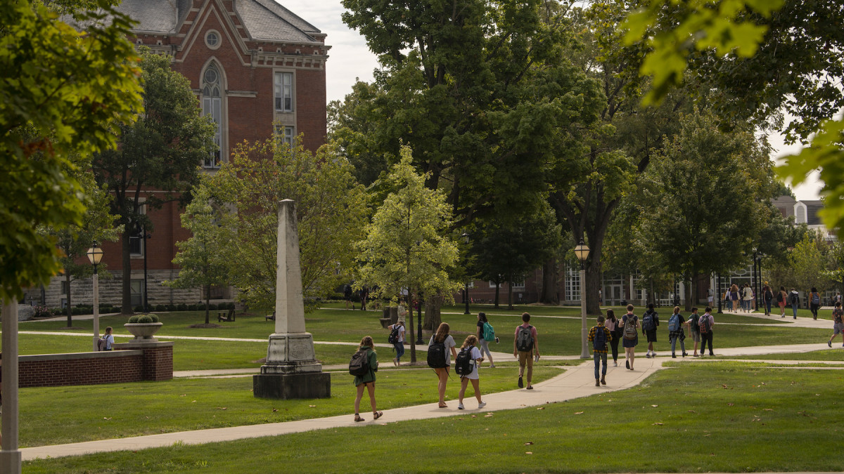 Fall at DePauw a student's perspective DePauw University